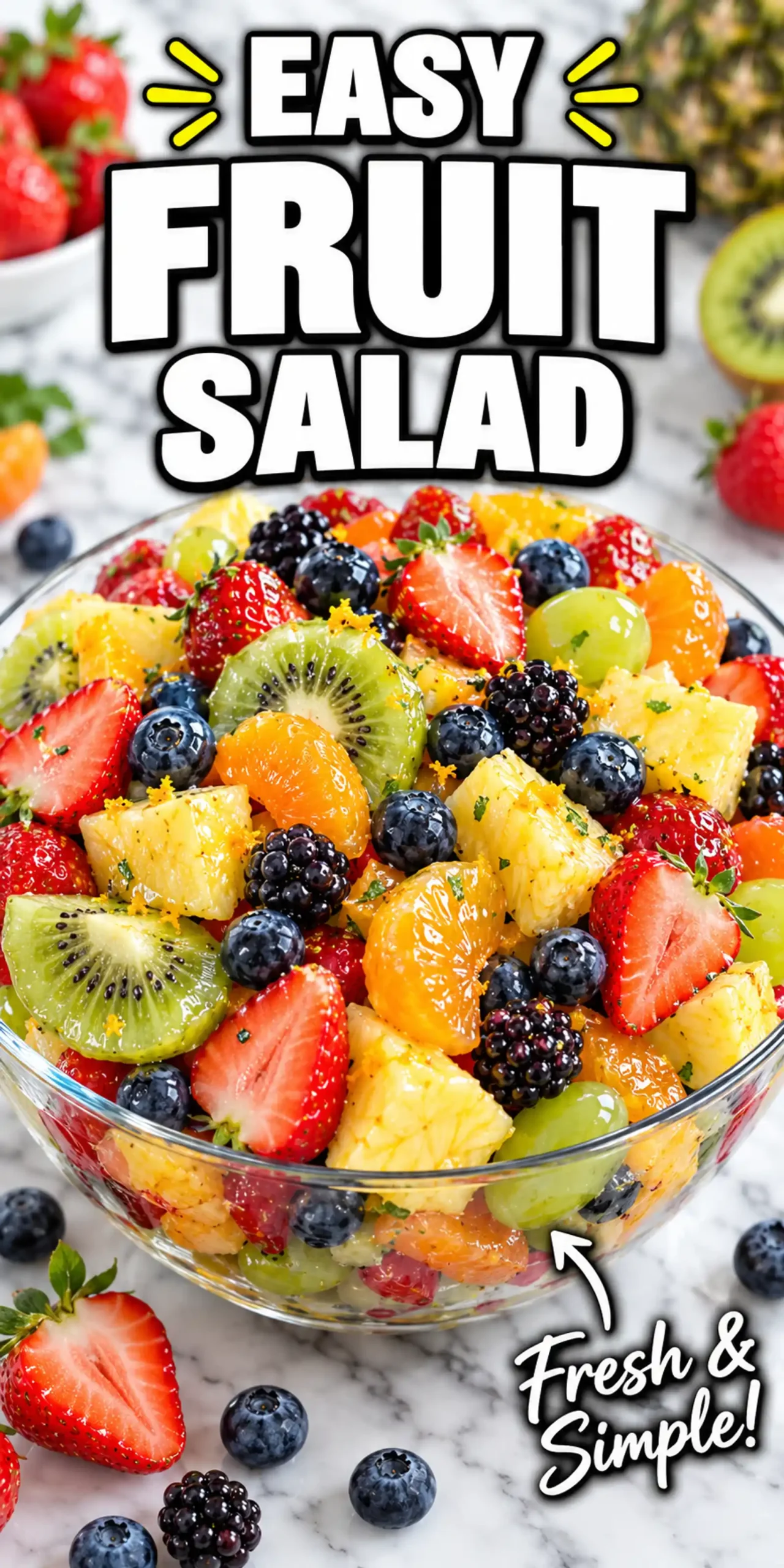 Easy Fruit Salad Easy Fruit Salad
