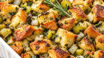 Traditional Homemade Thanksgiving Stuffing