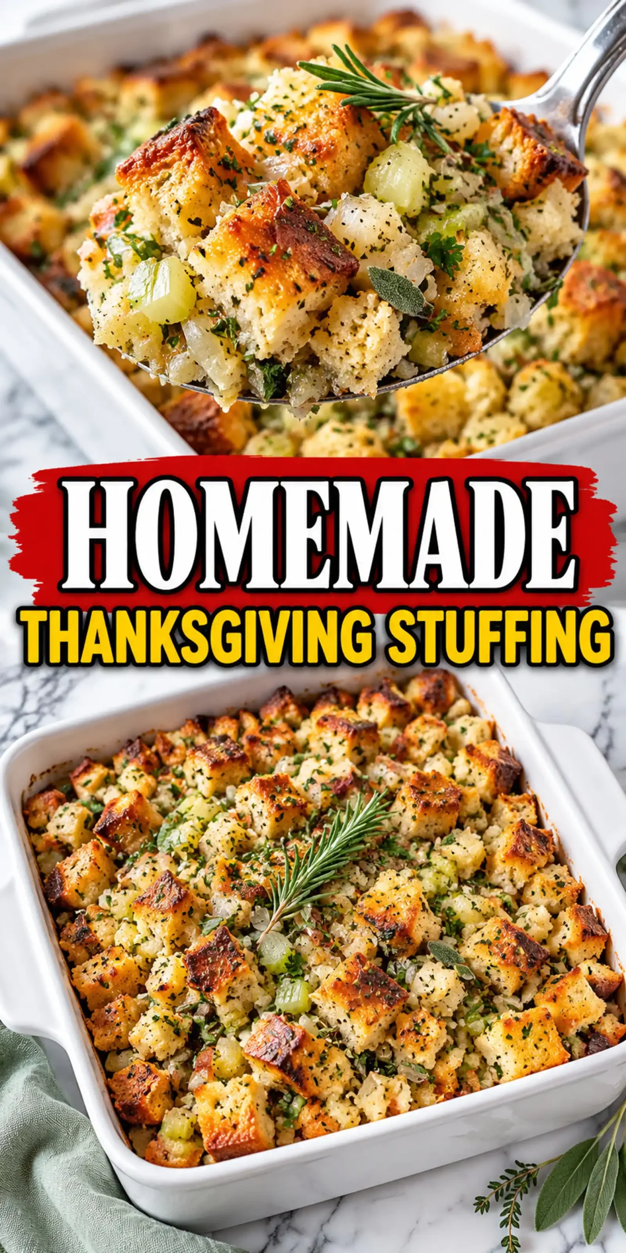 Traditional Homemade Thanksgiving Stuffing Traditional Homemade Thanksgiving Stuffing