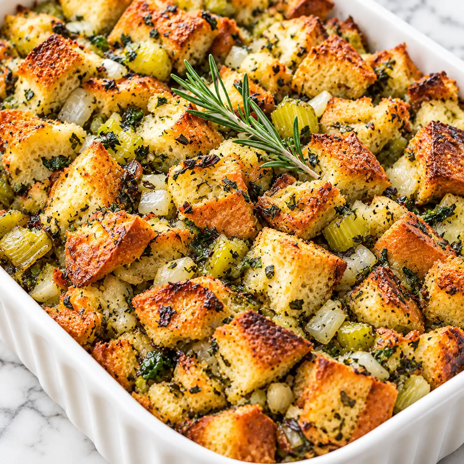 Traditional Homemade Thanksgiving Stuffing
